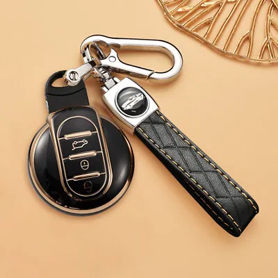 TPU Remote Car Key Cover Case Fob Holder Shell For Mini Cooper S F54 F56 F57 F55 • $19.83