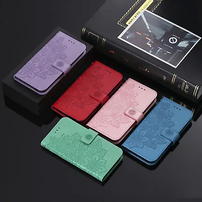 3D Embossing PU Leather Wallet Case Phone Cover For Xiaomi Note 11 Pro 11T Pro • $12.09