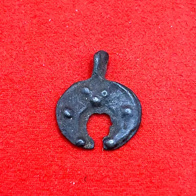 Rare Antique Pendant Viking Amulet Moon Kievan Rus Archaeological Find • $68