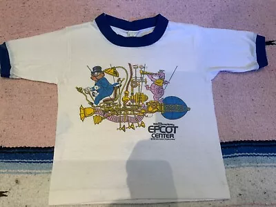 Vintage 80's Walt Disney's Epcot Center Figment Kids T Shirt Size Med • $20