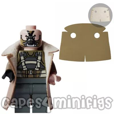 £2.55 • Buy CUSTOM Fabric Coat - Ideal For Your Lego Bane Batman Character. CAPE ONLY.