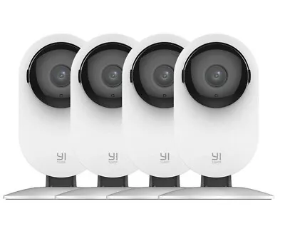 YI 4pc Home Camera 1080p Wireless IP Security Surveillance System Night Vision • $60