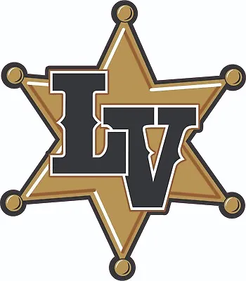 Las Vegas Posse Inspired Full Size Football Helmet Decals • $37.37