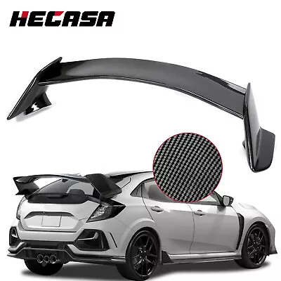 For 2016-2021 Honda Civic Hatchback Type R Carbon Fiber Rear Trunk Spoiler Wing • $82.90