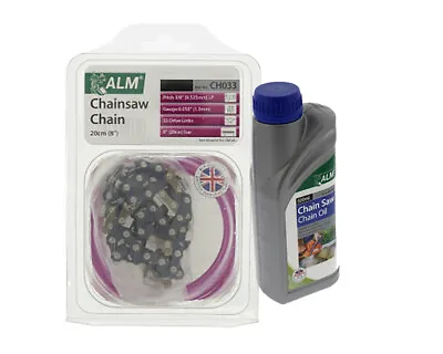 £14.75 • Buy Chainsaw Chain 20cm 8 Inch 33 Link For MACALLISTER M4MTP25