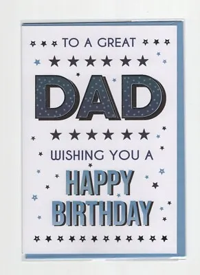 Dad Birthday Card Enjoy Yourself Dad Great Dad Free P&P • £1.99