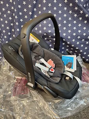 Maxi-Cosi Pebble Pro Baby Car Seat Grp0 Essential Black New • £100