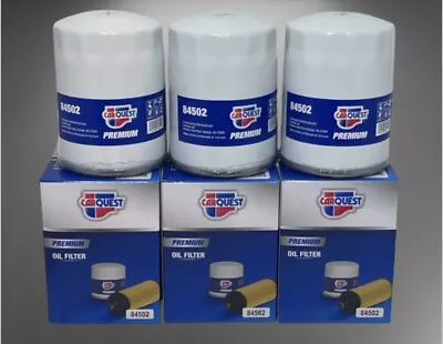 Engine Oil Filter Carquest 84502 Brand Pack Of 3 New Direct From Case • $19.77