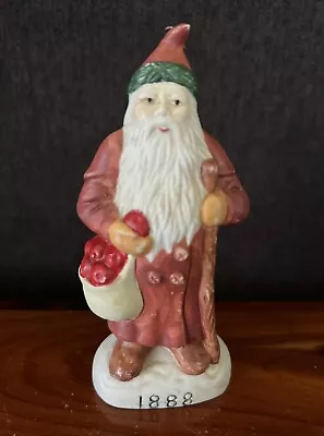 Memories Of Santa 1888 Ceramic Porcelain Christmas Ornament Figurine • $7.99
