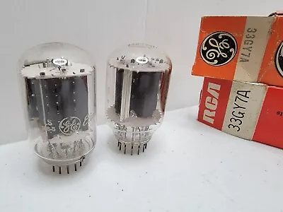 $9.11 • Buy Vacuum Tube 33GY7A GE RCA 2-Pack Vintage USA Electron Tube Untested