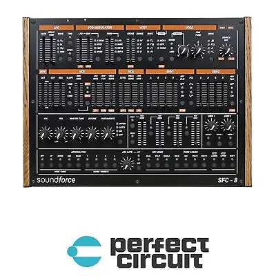 Soundforce SFC-8 Jupiter 8 MIDI Controller DAW CONTROLLER NEW PERFECT CIRCUIT • $449