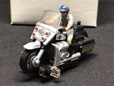 Vtg Chips Slot Car Motorcycle California Highway Chase Patrol - Police - Cop • $90