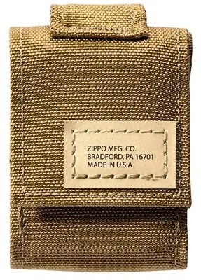 Zippo 48401 Coyote Nylon Tactical Lighter Pouch NEW • $16.96