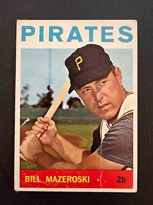 1964 Topps Bill Mazeroski #570 Creased • $20