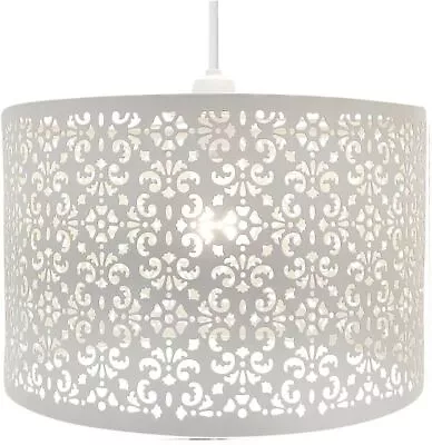 Modern Chandelier Ceiling Light Shades Acrylic Crystal Droplet Pendant Lampshade • £13.80