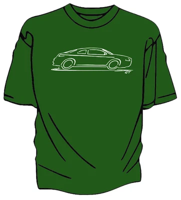 Original Art Sketch Classic Alfa Romeo GT Retro  T-shirt • £13.99