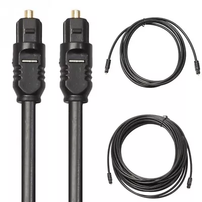 Digital Audio Optical Toslink Cable Gold Plated High Quaity 3m 5m 10m 15m • $4.99