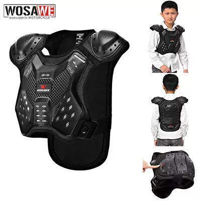 WOSAWE Youth Chest Protector Dirt Bike Motocross Racing Kids Protective Armor • $44.95