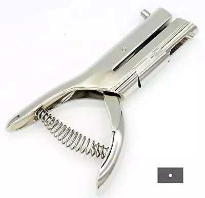 2-inch Reach 1/8 Inch 3mm Deep Throat Heavy Duty Hand Held Single Hole Punch ... • $37.74