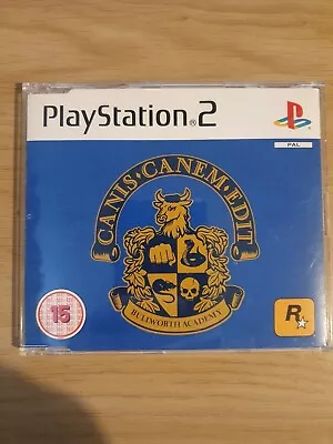 Canis Canem Edit (Bully) Rare Playstation 2 Promo Copy From Rockstar Games • £350