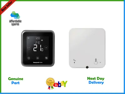 HONEYWELL LYRIC T6 7 DAY SMARTPHONE WIRED THERMOSTAT & RECEIVER Y6H910WF1011 New • £149.99