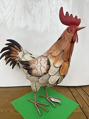 Metal Chicken Ornament- Stunning! • £20