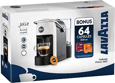 Lavazza A Modo Mio Jolie Coffee Capsule Machine With 64 Coffee Capsules • $121.90