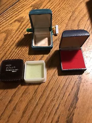 Lot Of Three Vintage Empty Jewelry Boxes • $10