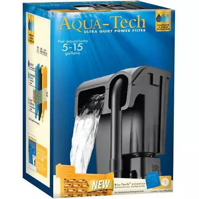 Aqua-Tech 5-15 Aquarium Power Filter • $15.32