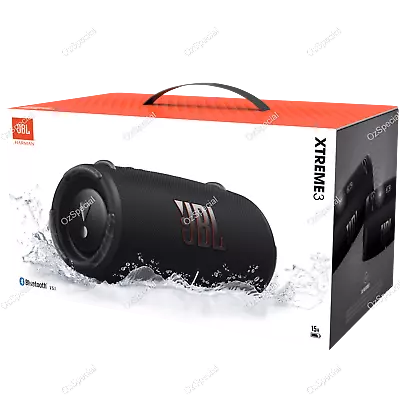 BRAND NEW JBL Xtreme 3 Bluetooth Speaker Black (JBLXTREME3BLKAS) IP67 Waterproof • $399.61