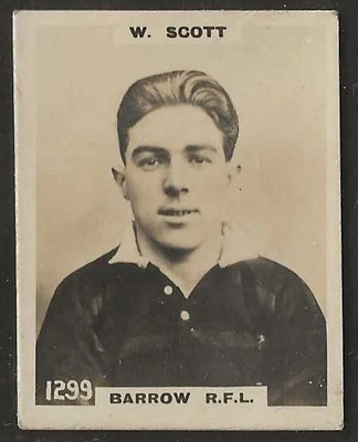 £12.99 • Buy Pinnace Football-pinnace Back-#1299- Rugby - Barrow Rfl - W. Scott 