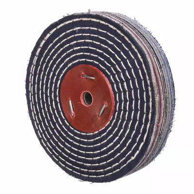 SCOTTCHEN Buffing Wheel-8 X 5/8 Arbor Extra Thick (1 Inch) Coarse Denim-USA • $19.68