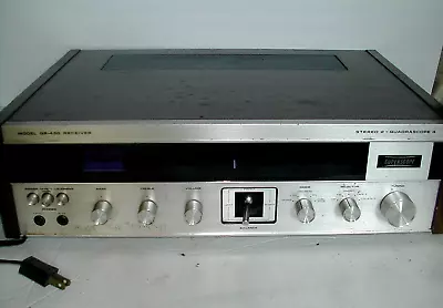 SUPERSONIC/MARANTZ QUAD QR-450 Stereo/Mono AM/FM Receiver TAPE 1&2 Works Great • $254.86