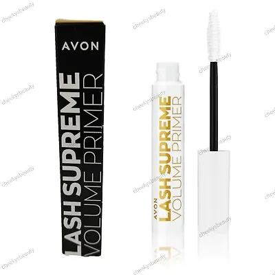 Avon Lash Supreme Volume Primer Mascara White Primer 7.5 Ml New &Boxed • £6.49