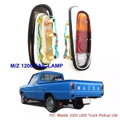 For Mazda Ute 1000 1200 Pickup Truck Tail Light Lighting Lamp Bulb Wire  1 Pair • $93.27