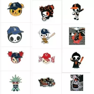 MLB Tokidoki Pin Choice Giants Dodgers Reds Yankees Padres Tigers Twins PSG New • $11