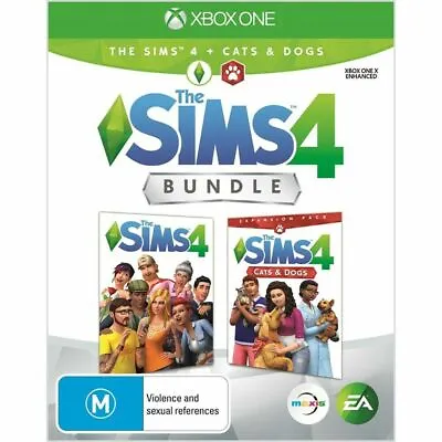 Sims 4 And Cats And Dogs Bundle Xbox One Brand New Sealed • $24