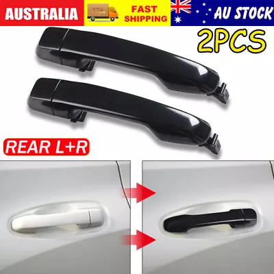 2X Rear LH+RH Outer Door Handle For Toyota Landcruiser Prado J150 Series 09-20 • $37.99