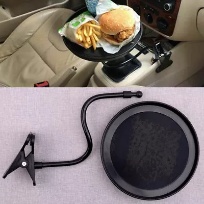 $28.20 • Buy Portable For Clip Tray Cup Table Auto Holder Stand Desk Phone Car Food New