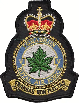 No. V (5) (AC) Squadron Royal Air Force RAF Crest MOD Embroidered Patch *LAST 4* • £20.50
