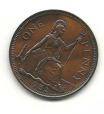 UNIQUE 1952 Penny Toned .. • £17.50