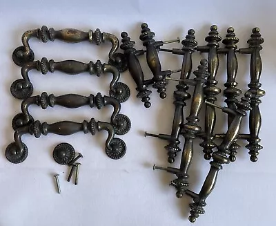 Lot Of Vintage Dresser Handles Drawer Pulls Cabinet Furniture Hardware • $21.99