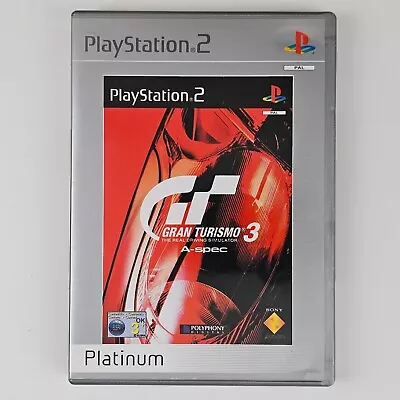 Gran Turismo 3 + Manual - PlayStation 2 (PS2) - Good Condition - Free AU Postage • $6.95