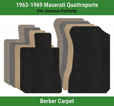 Lloyd Berber Front Row Carpet Mats For 1963-1969 Maserati Quattroporte  • $115.99