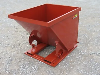 2 Cubic Yard Self Dumping Trash Hopper Dumpster Fits Fork Lift Pallet Forks • $1174.99