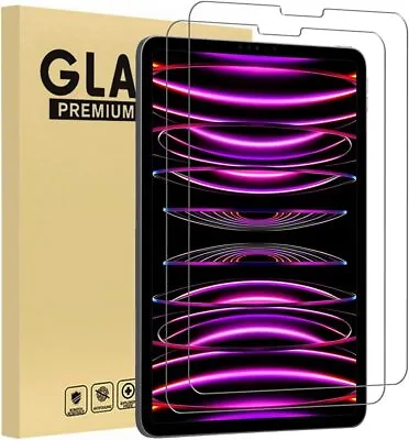 Tempered Glass Screen Protector For IPad Pro 11 Inch 1st 2nd 3rd 4th Generation • £5.95