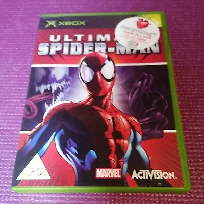 £13.99 • Buy Marvel Ultimate Spider-Man (Microsoft Xbox, 2005) PAL Complete Rare Game! 