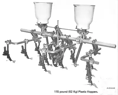 IH International 200 Cultivator Manual 2 Row 3 Point Hitch Tool Bar Cultivator • $17.50