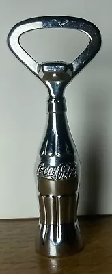 A 2011 Coca Cola Advertising Bottle Opener Silver Excellent Condition • £6.99