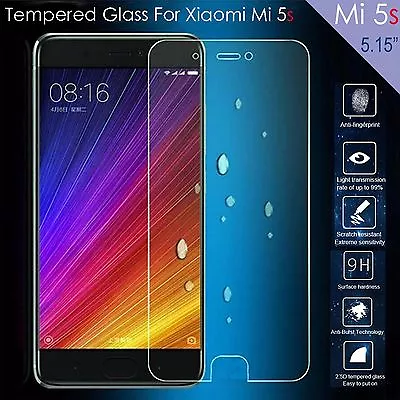 9H Tempered Glass  TPU Transparent Phone Case For Xiaomi Mi 5s 5.15  Screen • $11.80